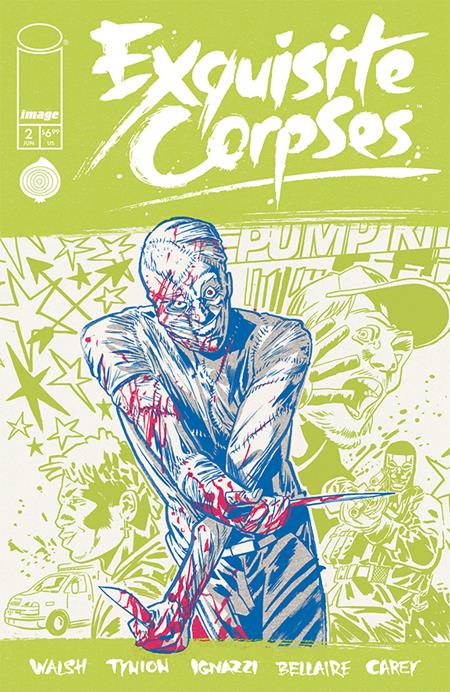 EXQUISITE CORPSES #2 CVR C MICHAEL WALSH POLYBAGGED VARIANT (MR)