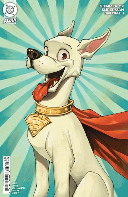 SUMMER OF SUPERMAN SPECIAL #1 (ONE SHOT) CVR E CHRISSIE ZULLO-UMINGA CARD STOCK VARIANT