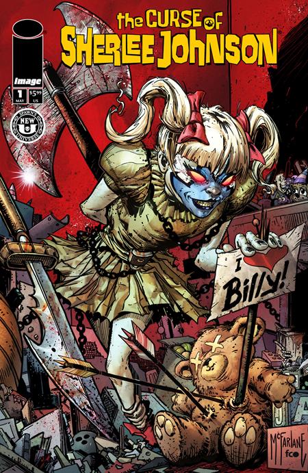 SPAWN THE CURSE OF SHERLEE JOHNSON #1 CVR B TODD MCFARLANE VARIANT