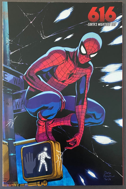AMAZING SPIDER-MAN #2 616 DAY VARIANT BY SARA PICHELLI