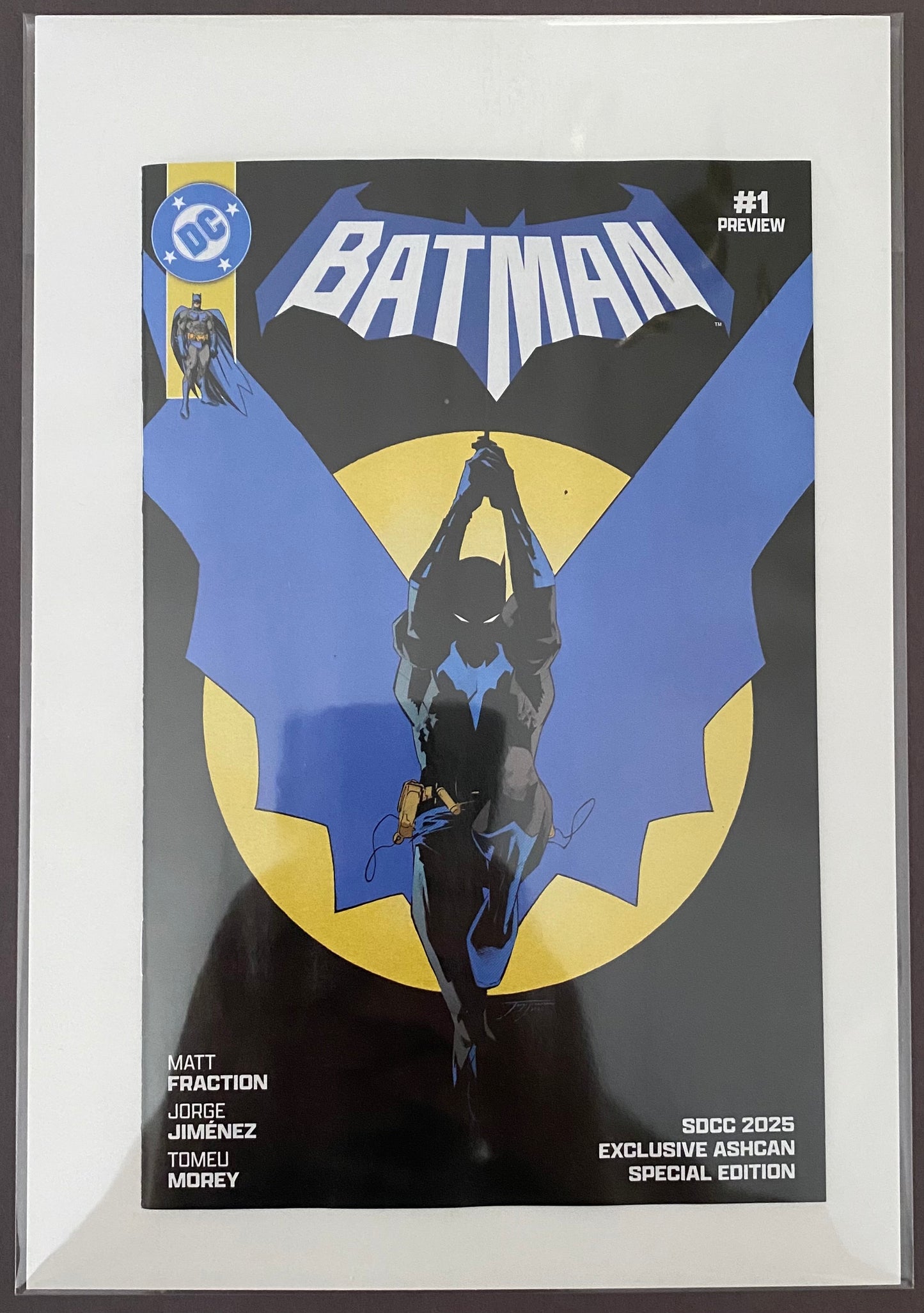 BATMAN #1 SDCC 2025 ASHCAN SPECIAL EDITION