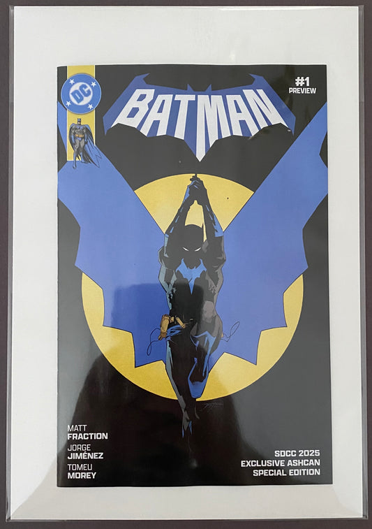 BATMAN #1 SDCC 2025 ASHCAN SPECIAL EDITION