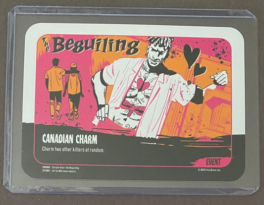 EXQUISITE CORPSES EXCLUSIVE 'THE BEGUILING' TRADING CARD (CORPSE TOUR ‘25 EVENT)