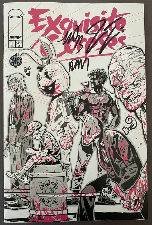 EXQUISITE CORPSES #1 3RD PTG (MR) SIGNED BY CREATIVE TEAM (TYNION, WALSH, GRAYSON, GORHAM AND CAREY)