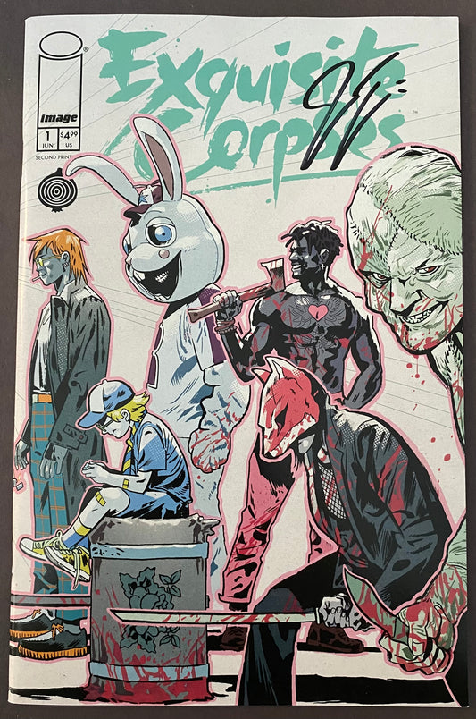 EXQUISITE CORPSES #1 2ND PTG CVR A MICHAEL WALSH (MR) SIGNED BY TYNION
