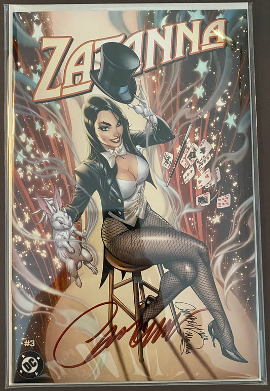 ZATANNA #3 J. SCOTT CAMPBELL ARTIST EXCLUSIVE COVER A "ZATANNA" (2025) SIGNED WITH COA