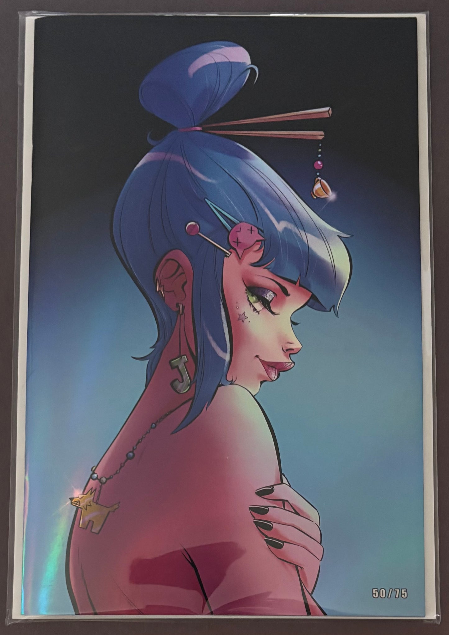 THE CURSE OF CLEAVER COUNTY #1 (DELUXE) SVETA SHUBINA HOLOFOIL VARIANT 50/75