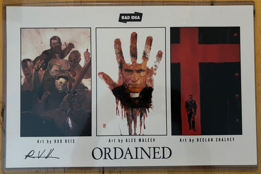 LIMITED EDITION ORDAINED LITHOGRAPH SIGNED BY ROBERT VENDITTI