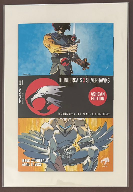 THUNDERCATS X SILVERHAWKS #1 ASHCAN
