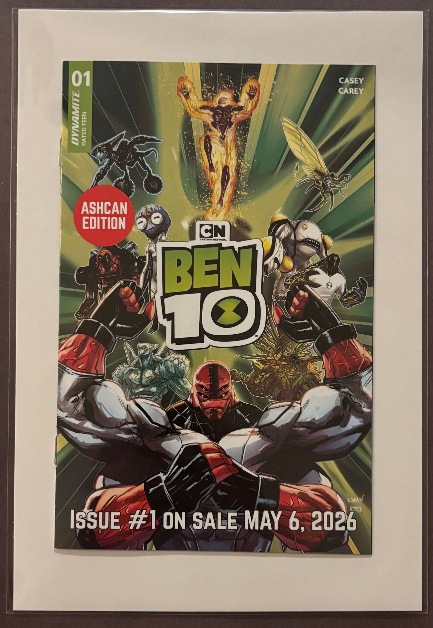 BEN 10 #1 ASHCAN