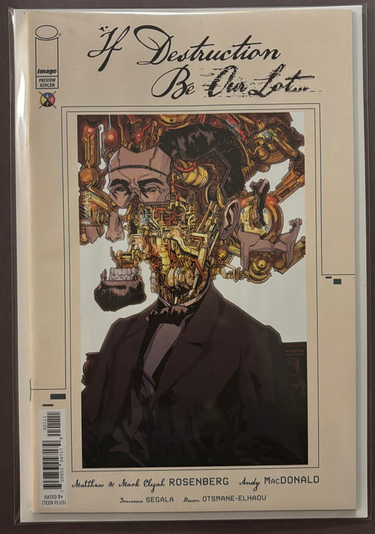 IF DESTRUCTION BE OUR LOT #1 PREVIEW ASHCAN (REGULAR SIZE COMIC)