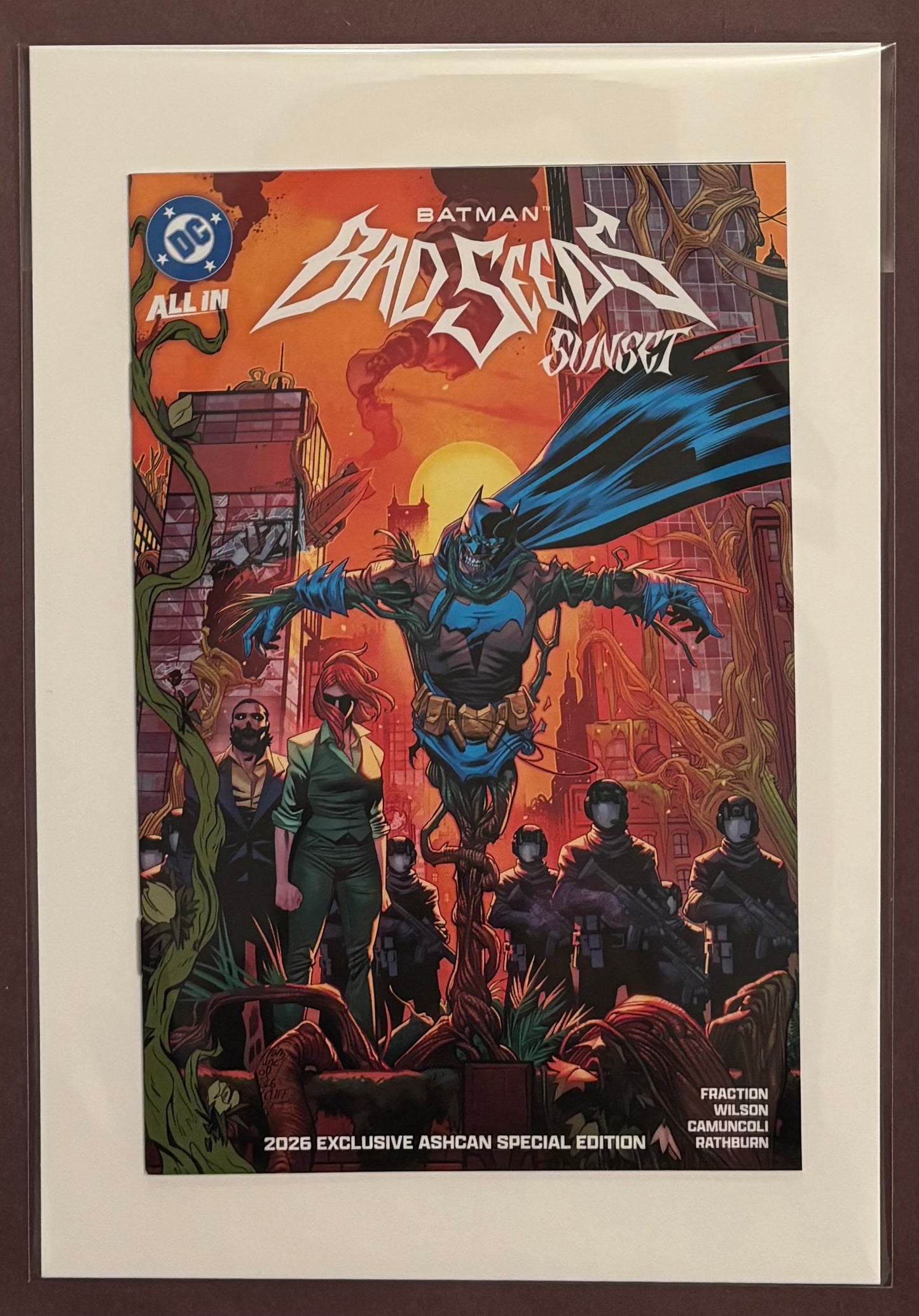 BATMAN BAD SEEDS SDCC 2026 EXCLUSIVE ASHCAN SPECIAL EDITION