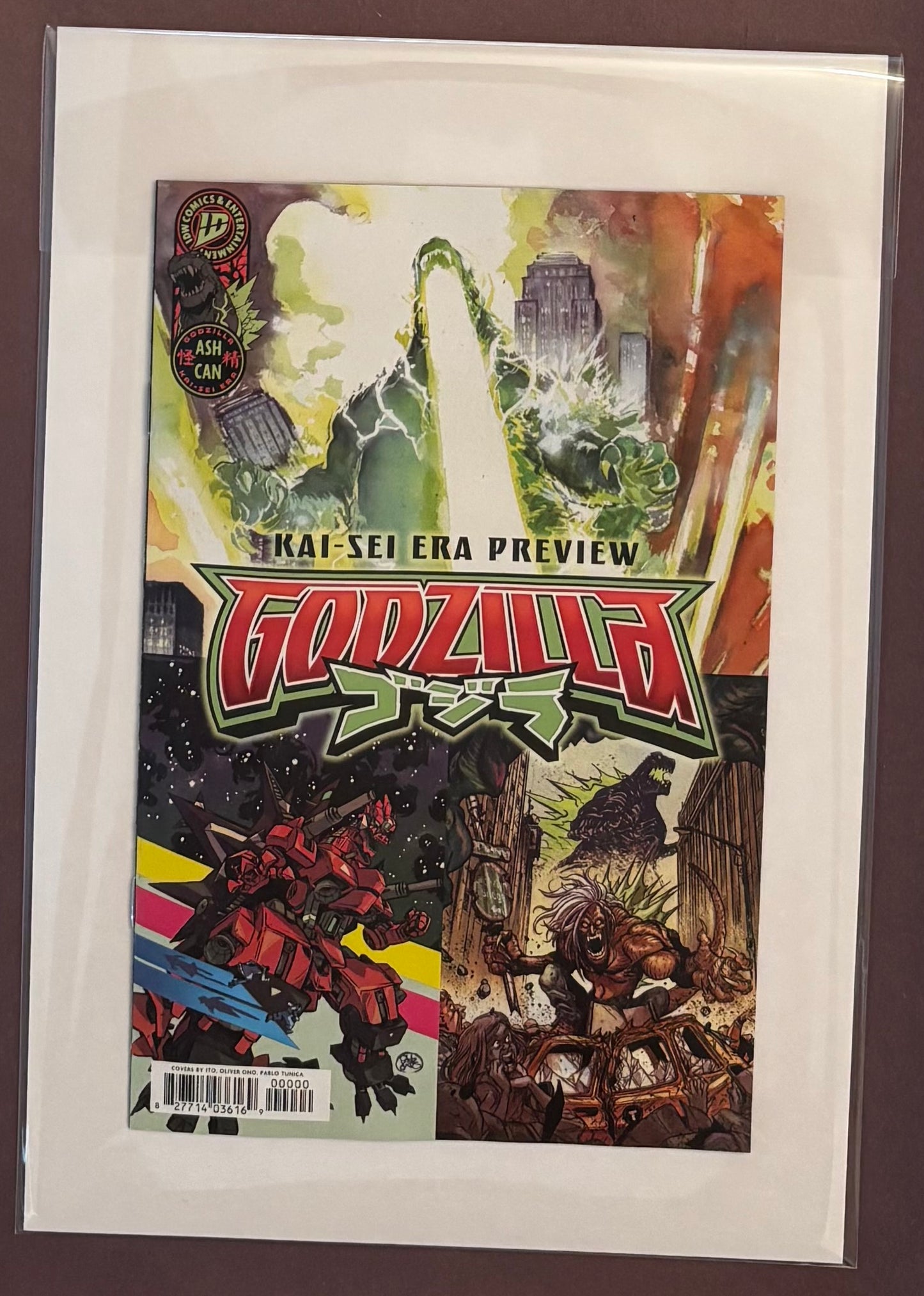 GODZILLA KAI-SEI ERA PREVIEW 2026 ASHCAN