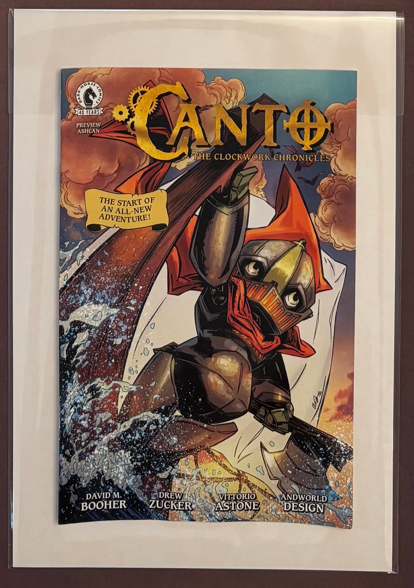 CANTO THE CLOCKWORK CHRONICLES 2026 ASHCAN