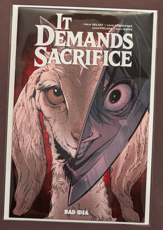 IT DEMANDS SACRIFICE #1 PREVIEW SDCC