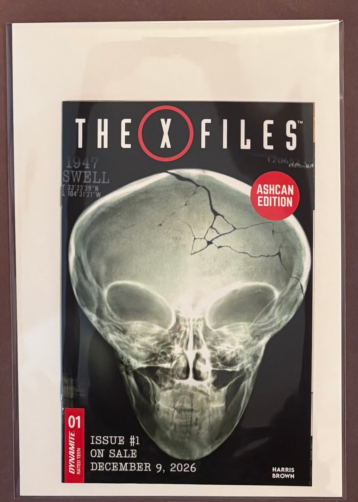 X FILES (2026) #1 ASHCAN