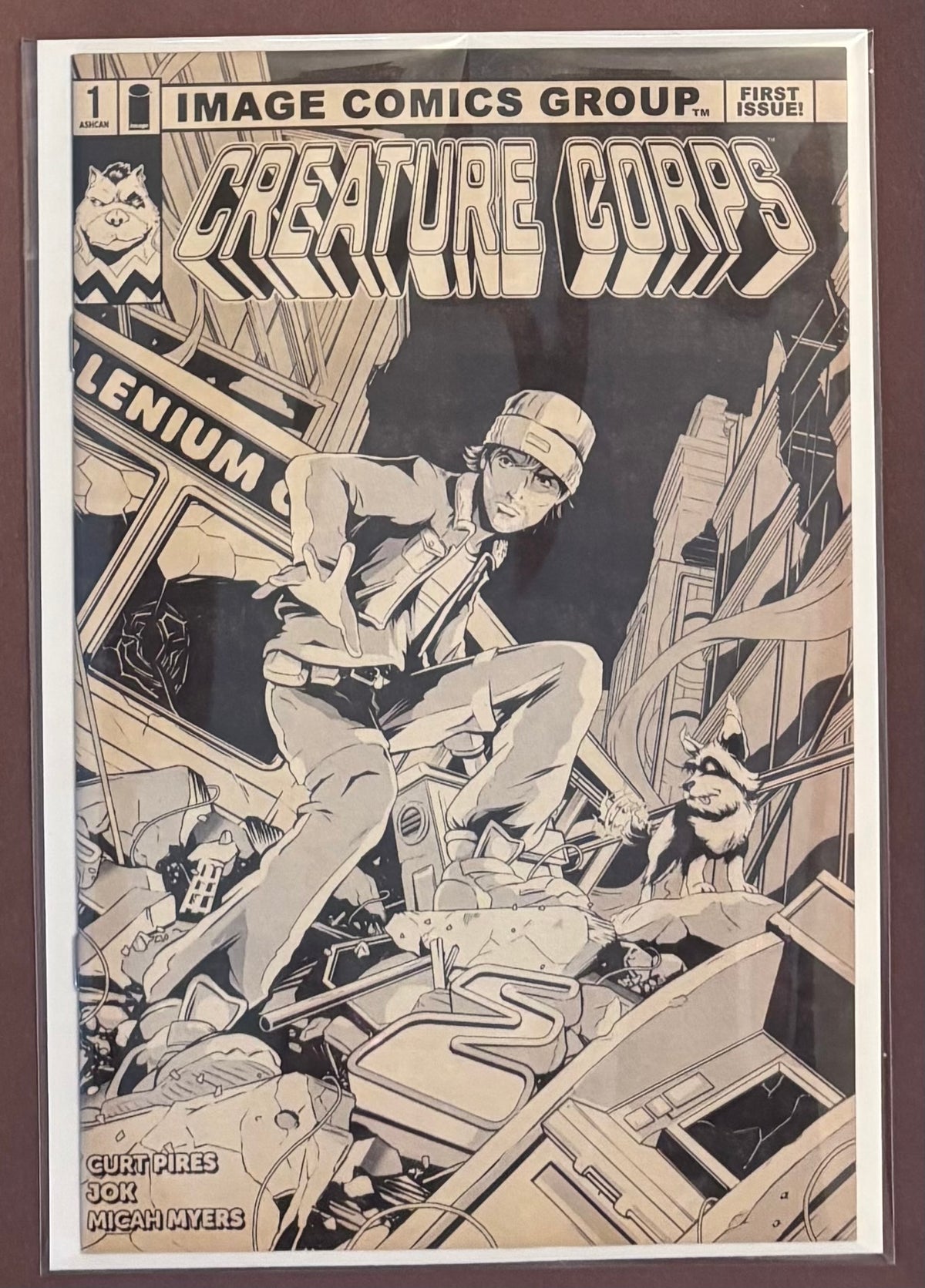 CREATURE CORPS #1 ASHCAN