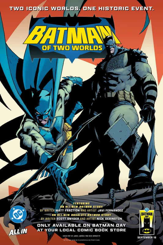 BATMAN OF TWO WORLDS PROMO POSTER