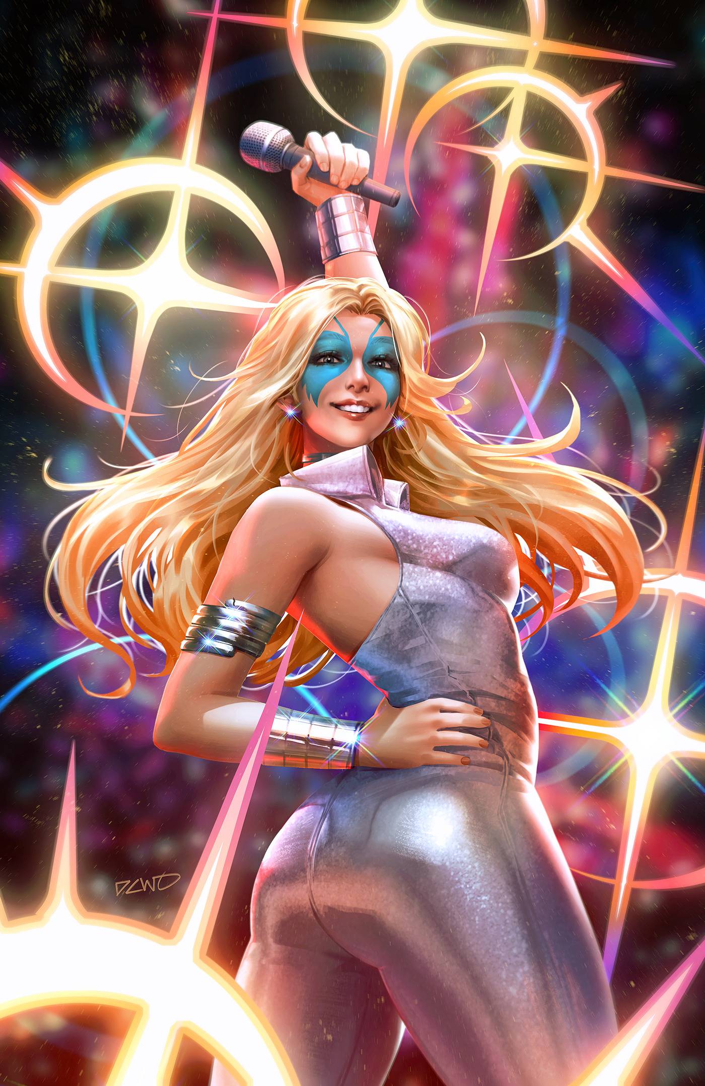 DAZZLER #1 (OF 4) 1:100 DERRICK CHEW DAZZLER VIRGIN VARIANT