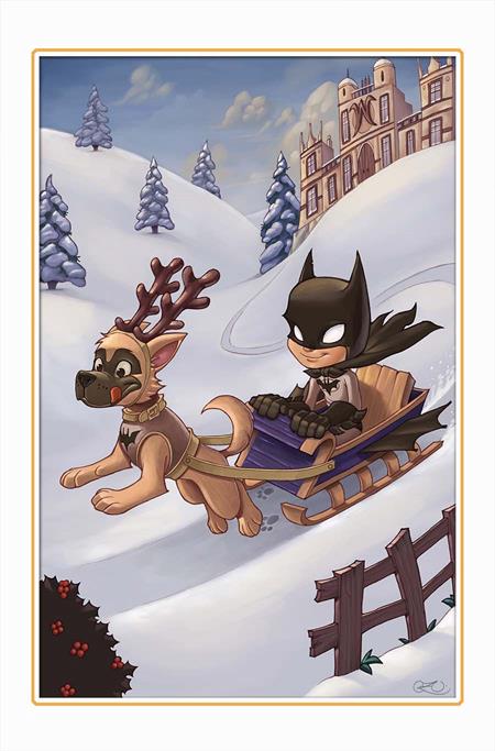 BATMAN #155 CVR G CHRISSIE ZULLO DC WINTER WONDERLAND CARD STOCK VARIANT