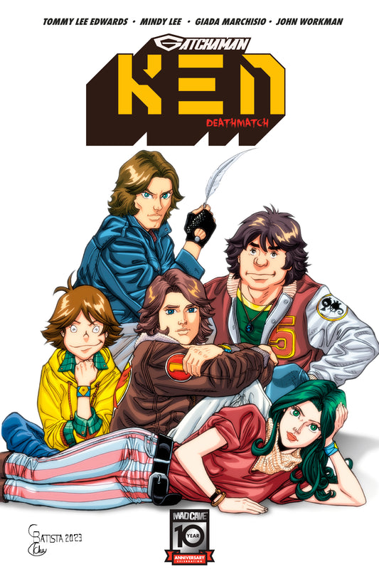 GATCHAMAN KEN DEATHMATCH #1 (ONE SHOT) CVR B CHRIS BATISTA MOVIE HOMAGE VARIANT