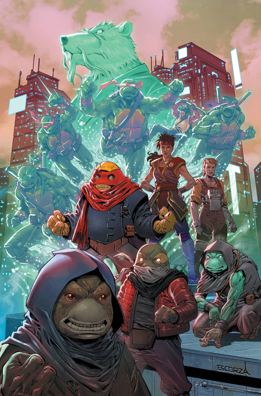 TMNT LAST RONIN LOST DAY SPECIAL CVR F 1:100 ESCORZAS