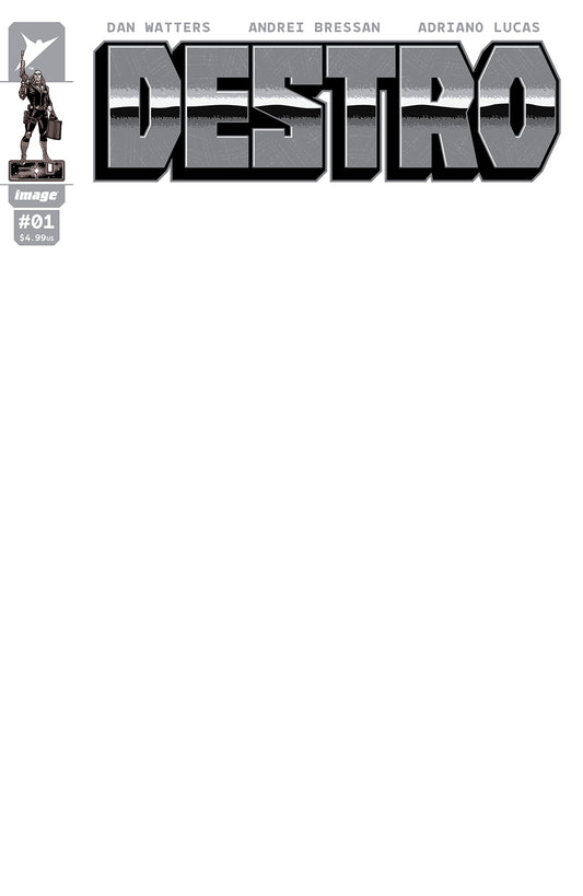 DESTRO #1 (OF 5) CVR H BLANK SKETCH VARIANT
