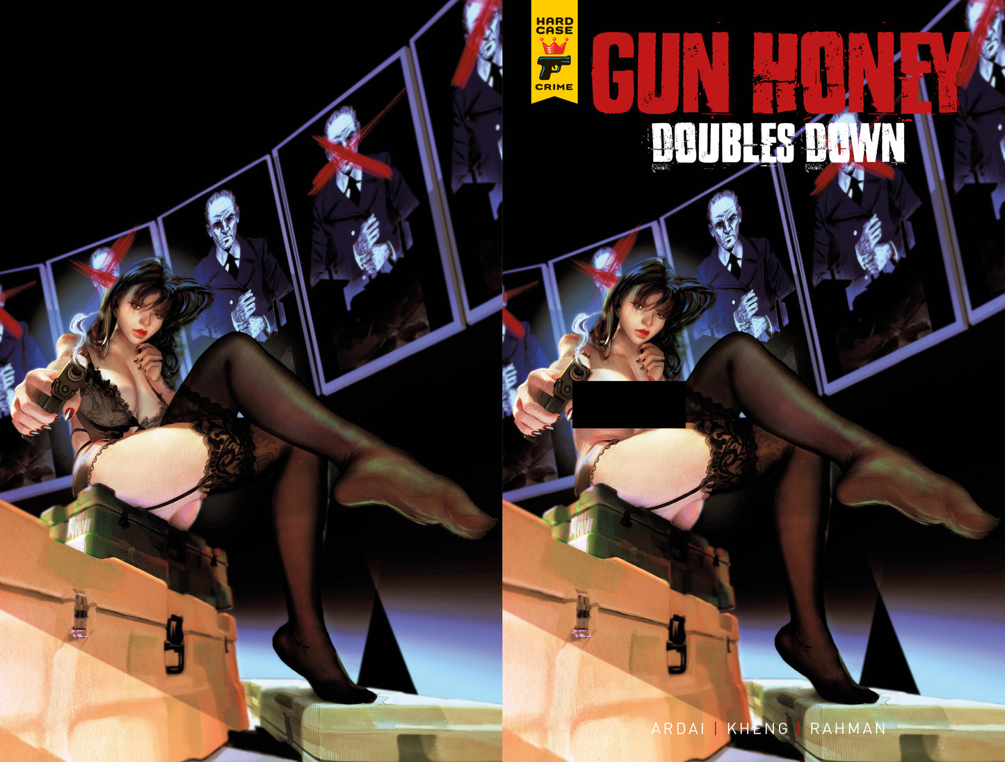 GUN HONEY DOUBLES DOWN #2 (OF 4) CVR H SEAGE WRAPAROUND NUDE/CLOTHED BAGGED VAR (MR)