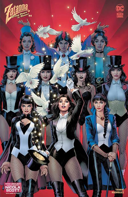 ZATANNA BRING DOWN THE HOUSE #4 (OF 5) CVR D NICOLA SCOTT ARTIST SPOTLIGHT VARIANT (MR)