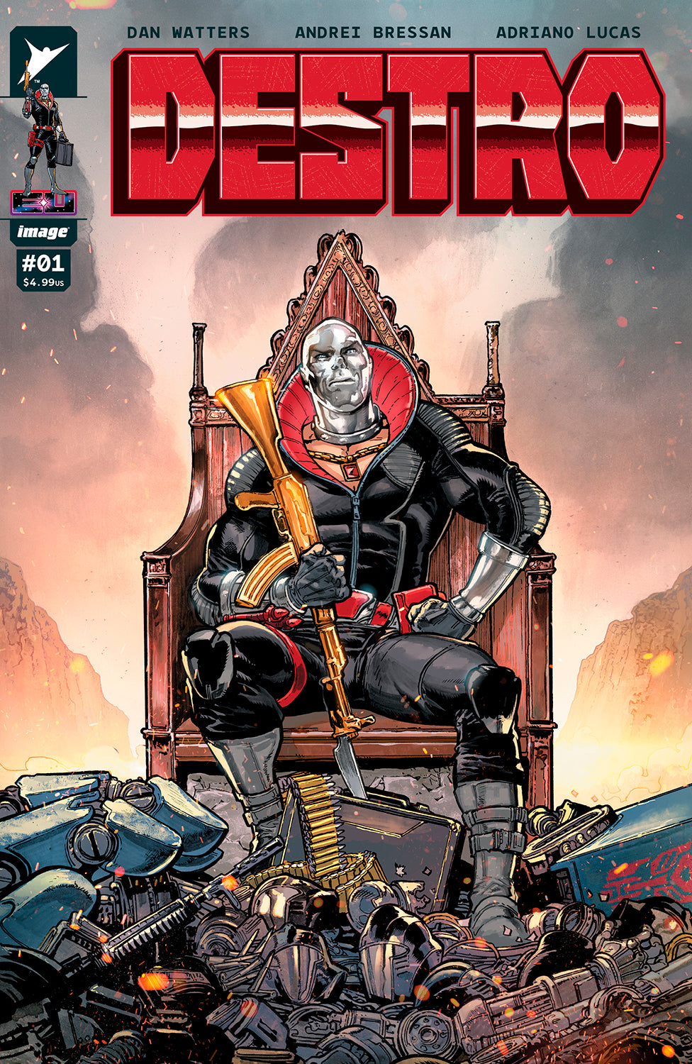 DESTRO #1 (OF 5) CVR A ANDREI BRESSAN & ADRIANO LUCAS