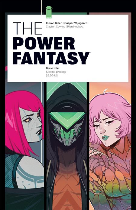 POWER FANTASY #1 SECOND PRINTING CVR B CASPAR WIJNGAARD VARIANT