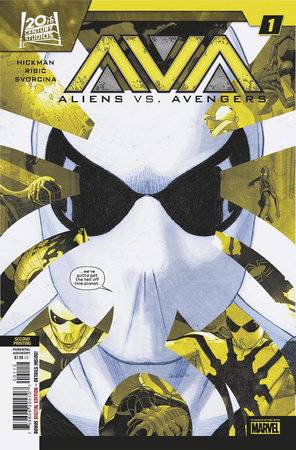 ALIENS VS AVENGERS #1 (OF 4) 2ND PTG ESAD RIBIC VARIANT