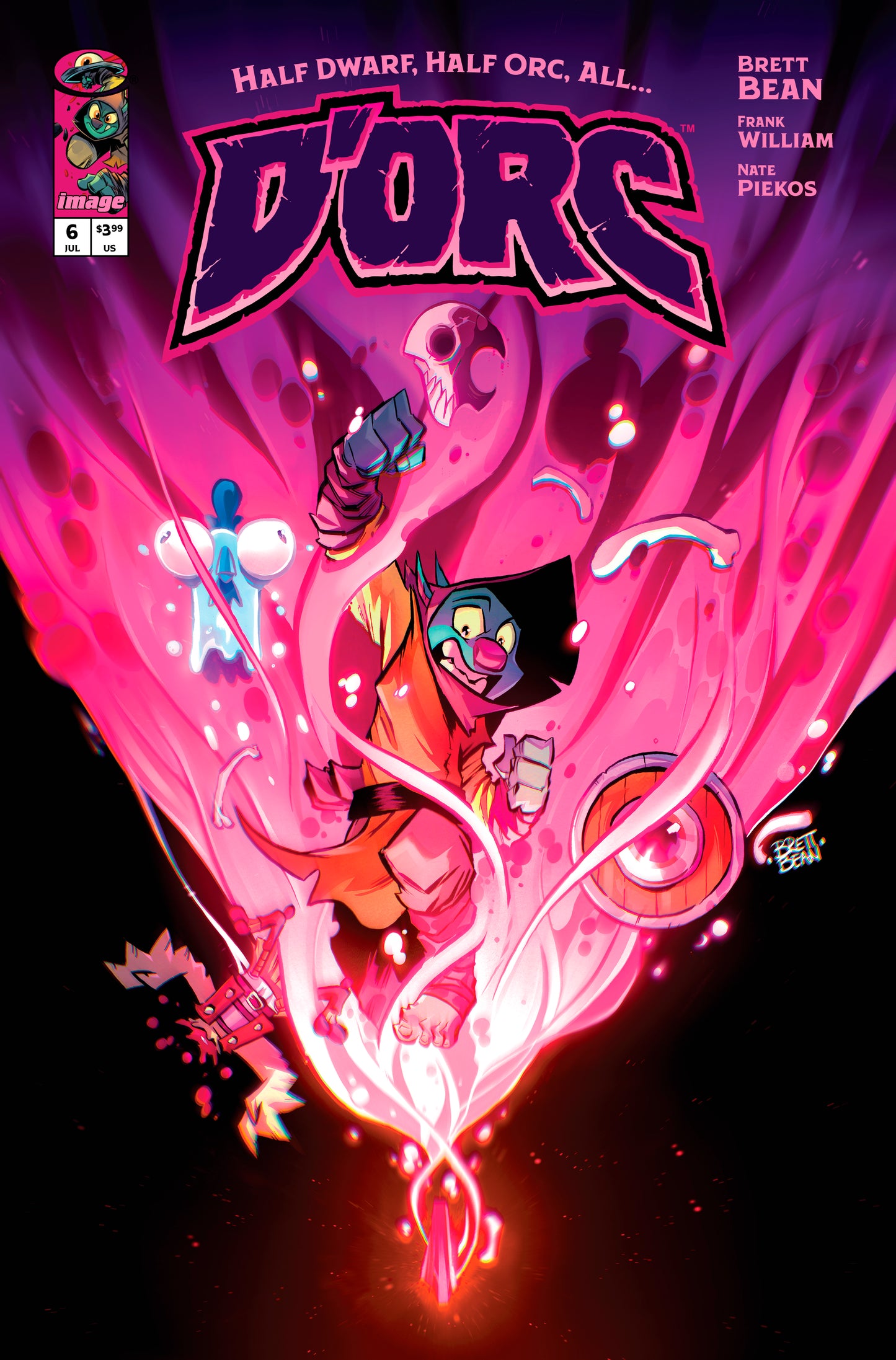 DORC #6 CVR A BRETT BEAN