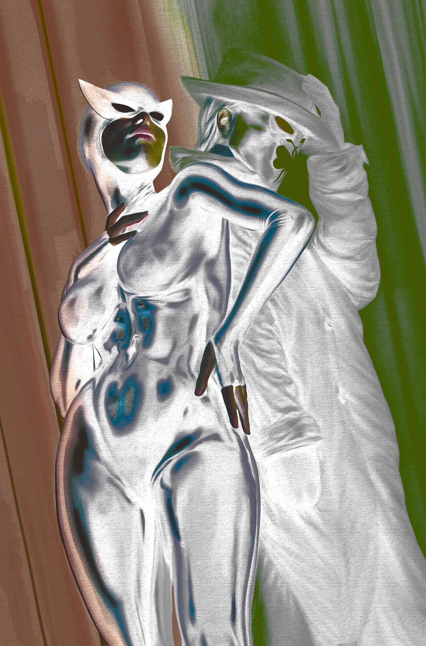 GREEN HORNET MISS FURY #1 CVR ZC 1:7 FOC SPEARS NEGATIVE