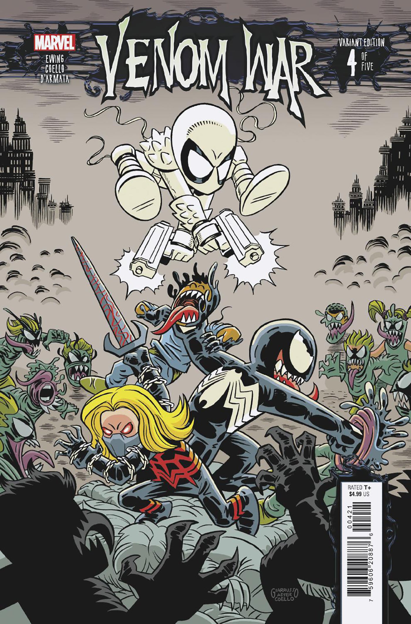 VENOM WAR #4 (OF 5) CHRIS GIARRUSSO VARIANT