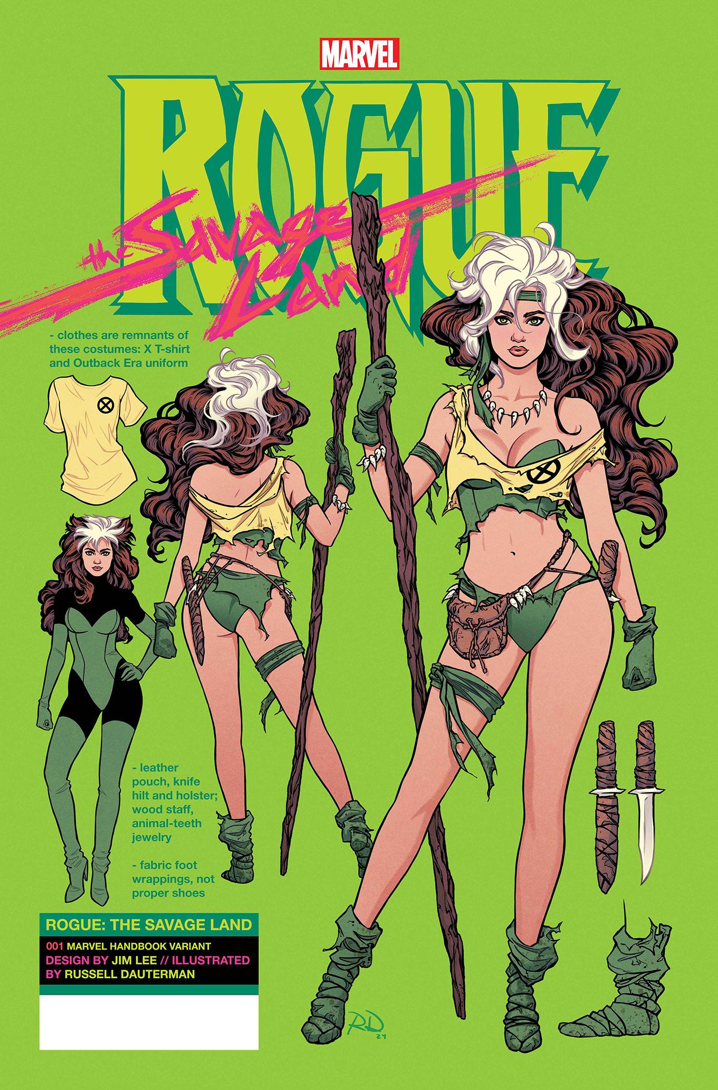 ROGUE THE SAVAGE LAND #1 (OF 5) RUSSELL DAUTERMAN VARIANT