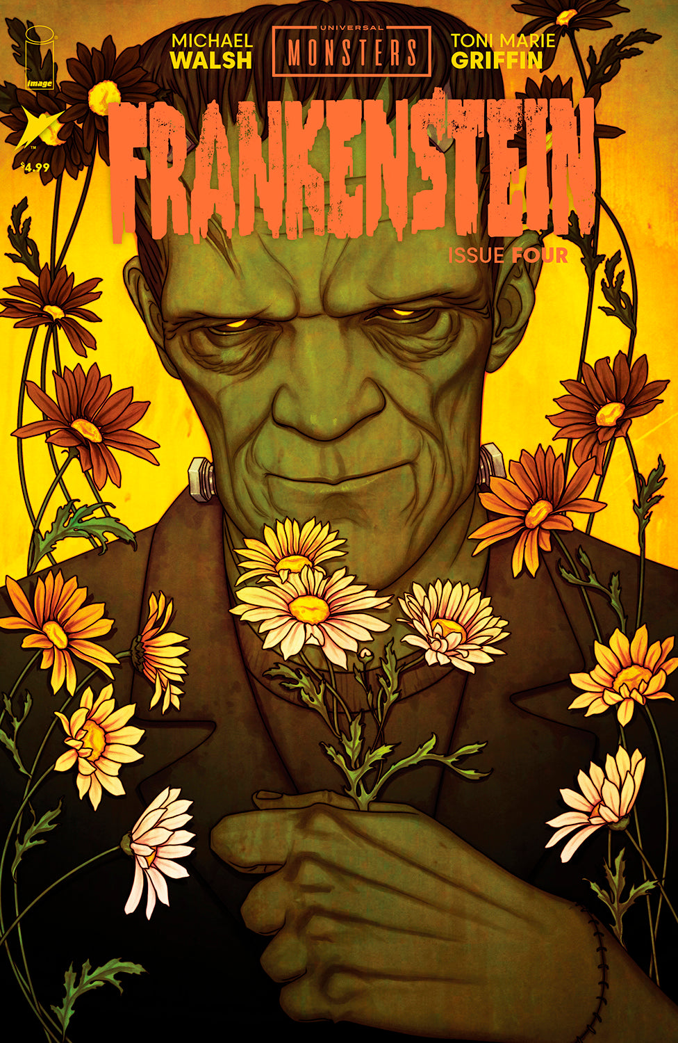 UNIVERSAL MONSTERS FRANKENSTEIN #4 (OF 4) CVR B JENNY FRISON VARIANT