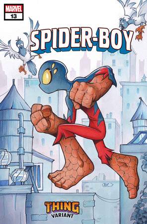 SPIDER-BOY #13 CHRISSIE ZULLO THE THING VARIANT