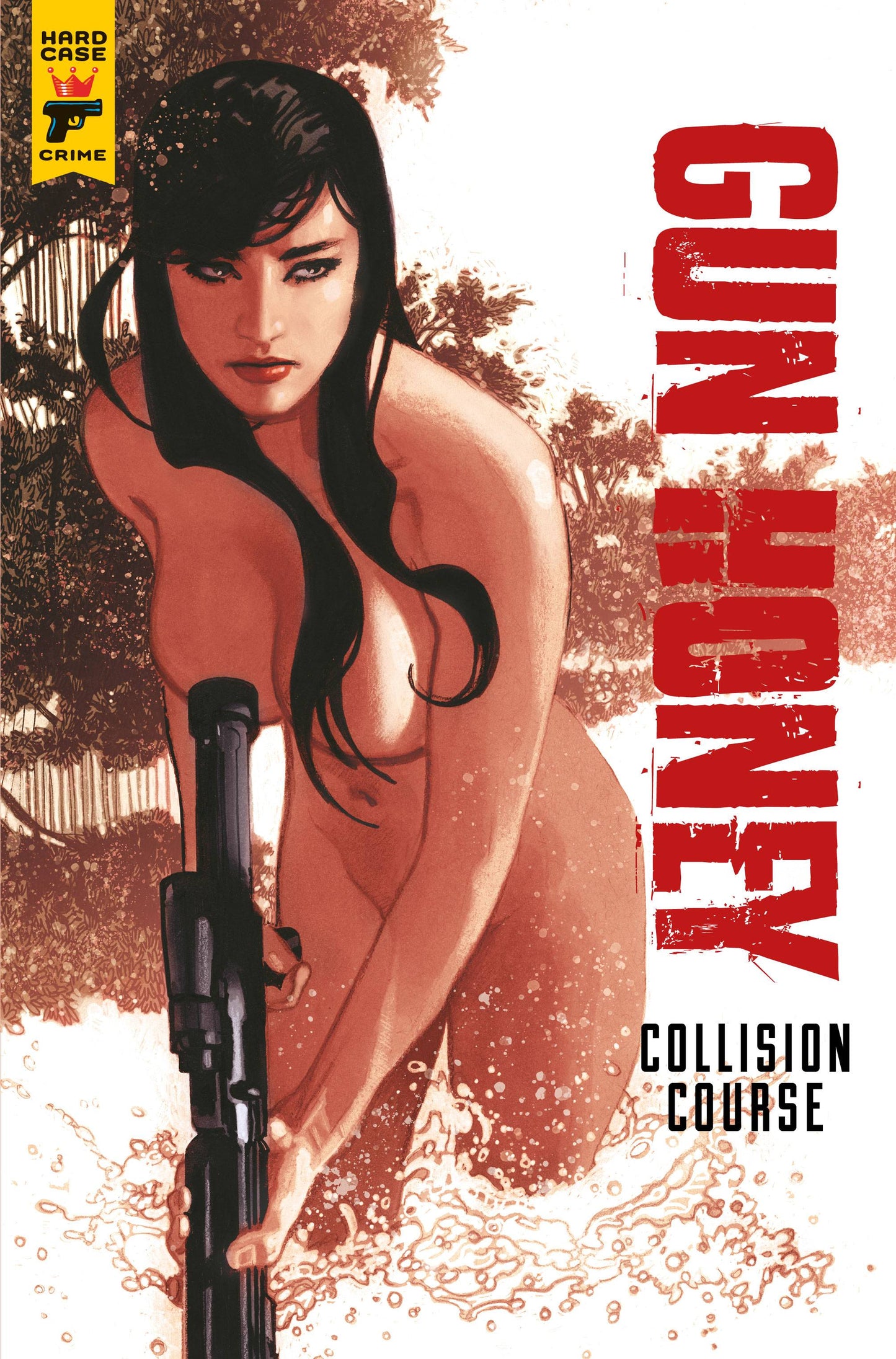 GUN HONEY COLLISION COURSE #1 SDCC EXCLUSIVE FOIL ADAM HUGHES (MR)