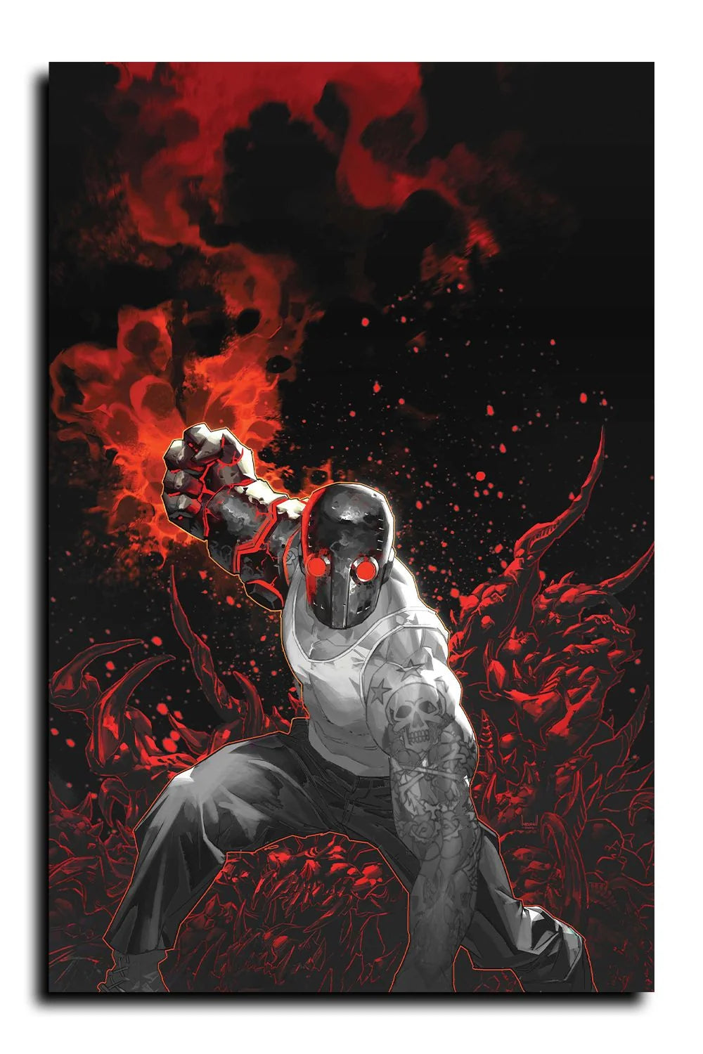 HAMMERFIST #1 KAEL NGU B&W