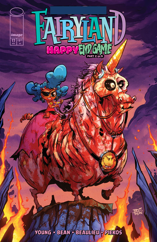 I HATE FAIRYLAND (2022) #17 CVR B BRETT BEAN F*CK (UNCENSORED) FAIRYLAND VARIANT (MR)