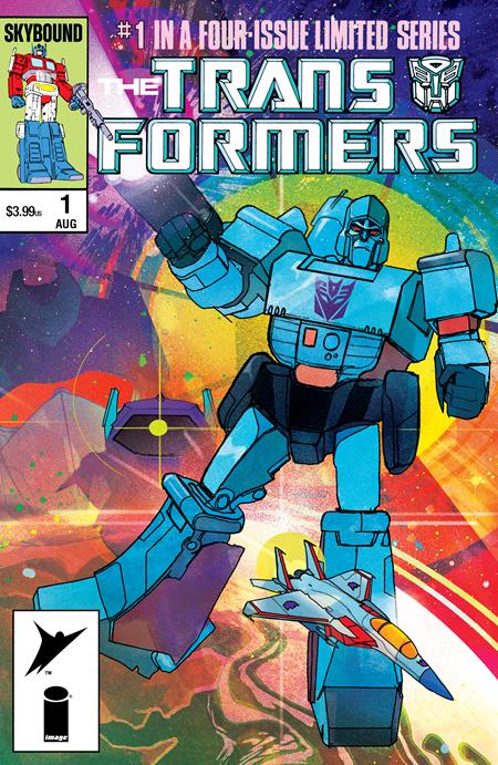 TRANSFORMERS #1 40TH ANNIVERSARY EDITION (ONE SHOT) CVR B CHRISTIAN WARD VARIANT
