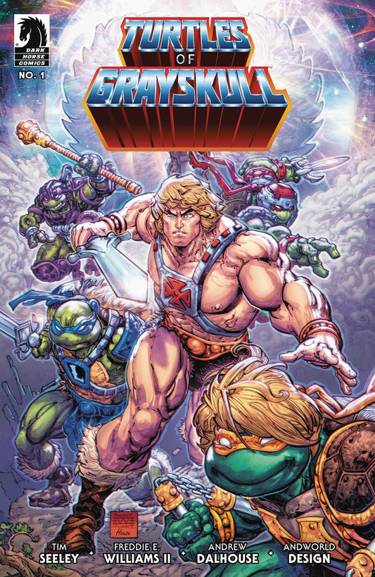 MASTERS OF UNIVERSE TMNT TURTLES OF GRAYSKULL #1 CVR A WILLIAMS II