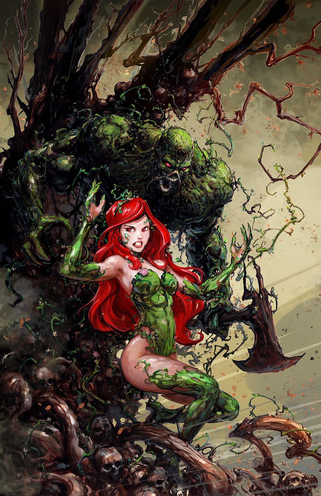 POISON IVY SWAMP THING FERAL TREES #1 (ONE SHOT) CVR C CLAYTON CRAIN CARD STOCK VARIANT
