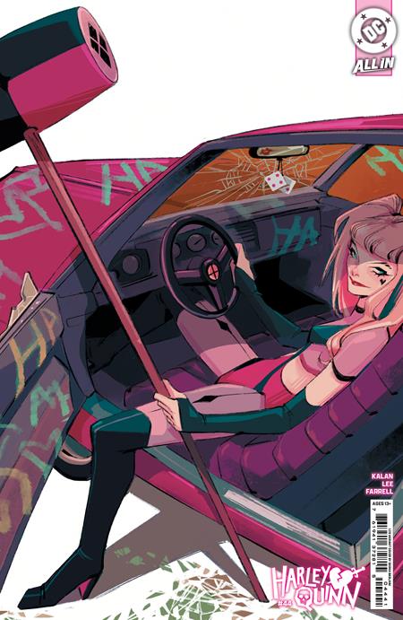 HARLEY QUINN #44 CVR F 1:25 SARAH BASLAIM CARD STOCK VARIANT