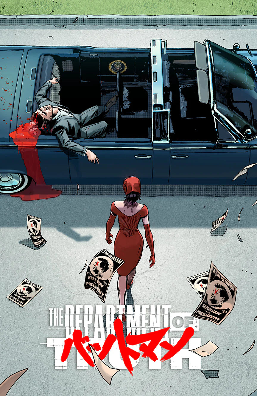 NYCC EXCLUSIVE DEPARTMENT OF TRUTH #0 “DEATH WALK” VIRGIN COVER BY JAVI FERNANDEZ
