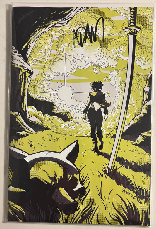 EXQUISITE CORPSES: FOX MASK KILLER #1 ISAAC GOODHART NYCC 2026 EXCLUSIVE SIGNED BY ADAM GORHAM
