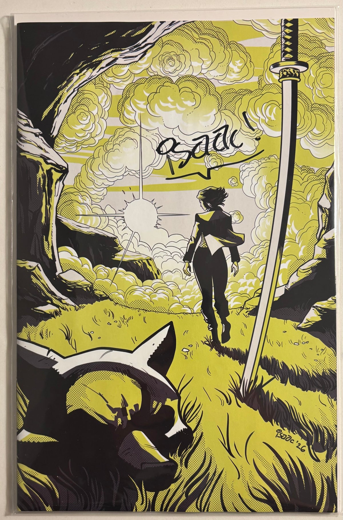 EXQUISITE CORPSES: FOX MASK KILLER #1 ISAAC GOODHART NYCC 2026 EXCLUSIVE SIGNED BY ISAAC GOODHART