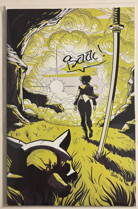 EXQUISITE CORPSES: FOX MASK KILLER #1 ISAAC GOODHART NYCC 2026 EXCLUSIVE SIGNED BY ISAAC GOODHART