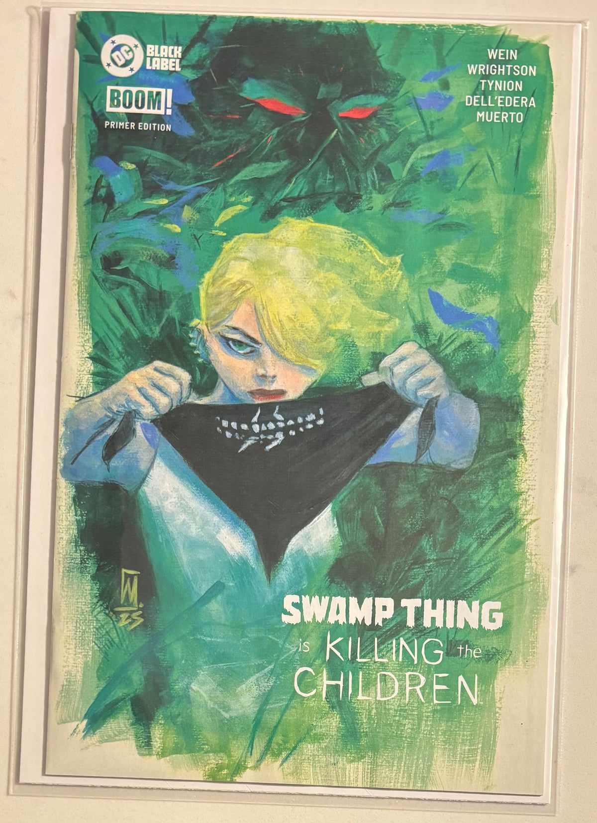 SWAMP THING IS KILLING THE CHILDREN PRIMER EDITION TRADE NYCC 2026 EXCLUSIVE